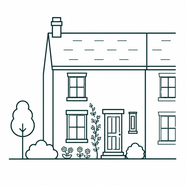 End terrace house