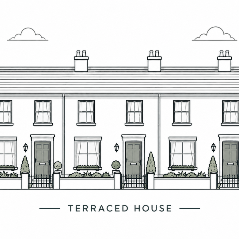 Terraced house