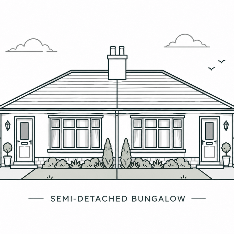 Semi-detached bungalow