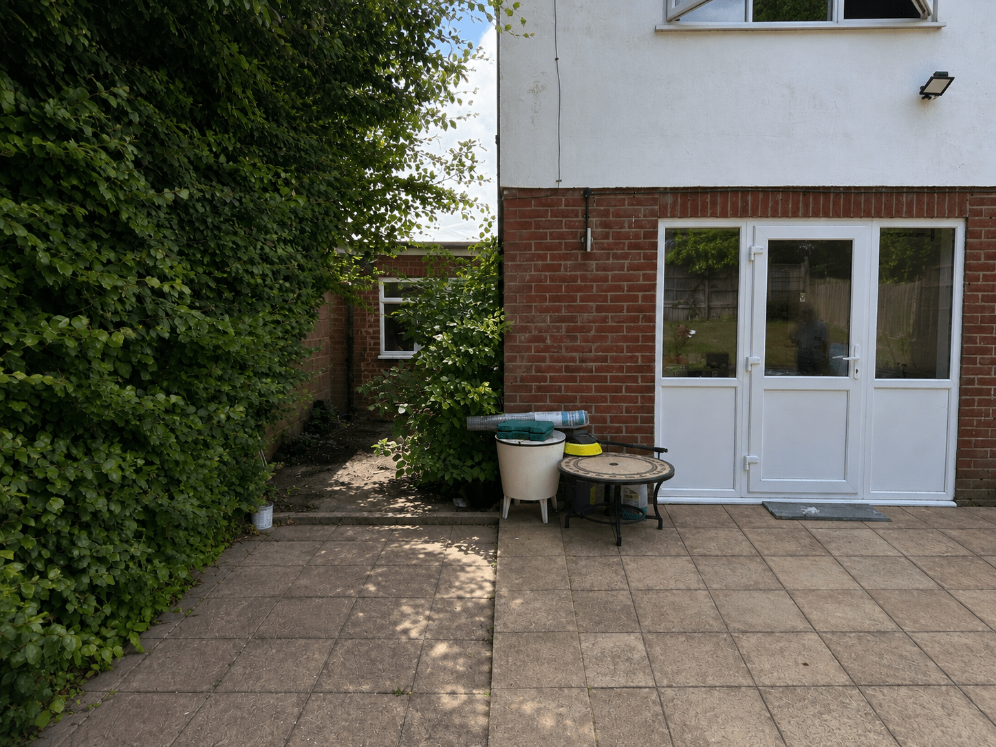Back garden in 5 bedroom house in Epsom 5 bedroom detached family home