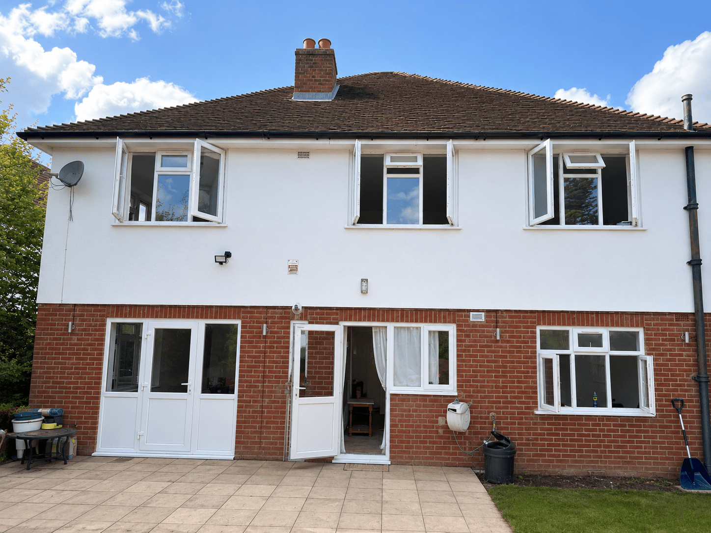 Rear Garden in 5 bedroom house in Epsom 5 bedroom detached family home